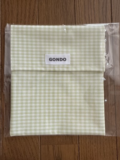 GONDOオリジナルブックポーチ 文庫本サイズ サラダ01 - ごん堂