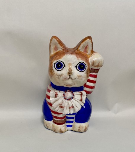 Chat porte-bonheur - やましたなおこ