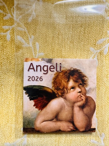 真実の口で購入したローマのお土産「2026年天使のカレンダー」 - 峯丸ともかの本棚