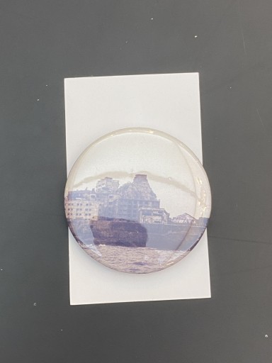 【軍艦島01】こころバッジ - こころば書房