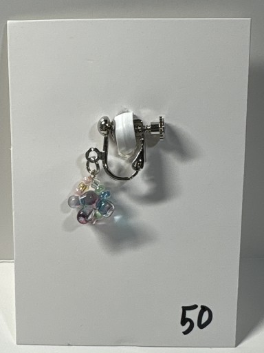 50  イヤリング プチカラー - LaLa書店
