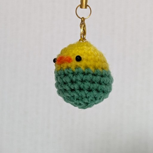 インコのストラップ - あみほん屋