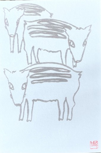 ポストカード uri-bou - fuminw