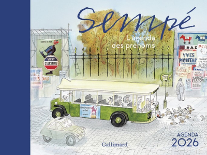 Agenda Sempé 2026 - レ・シャ・ピートル