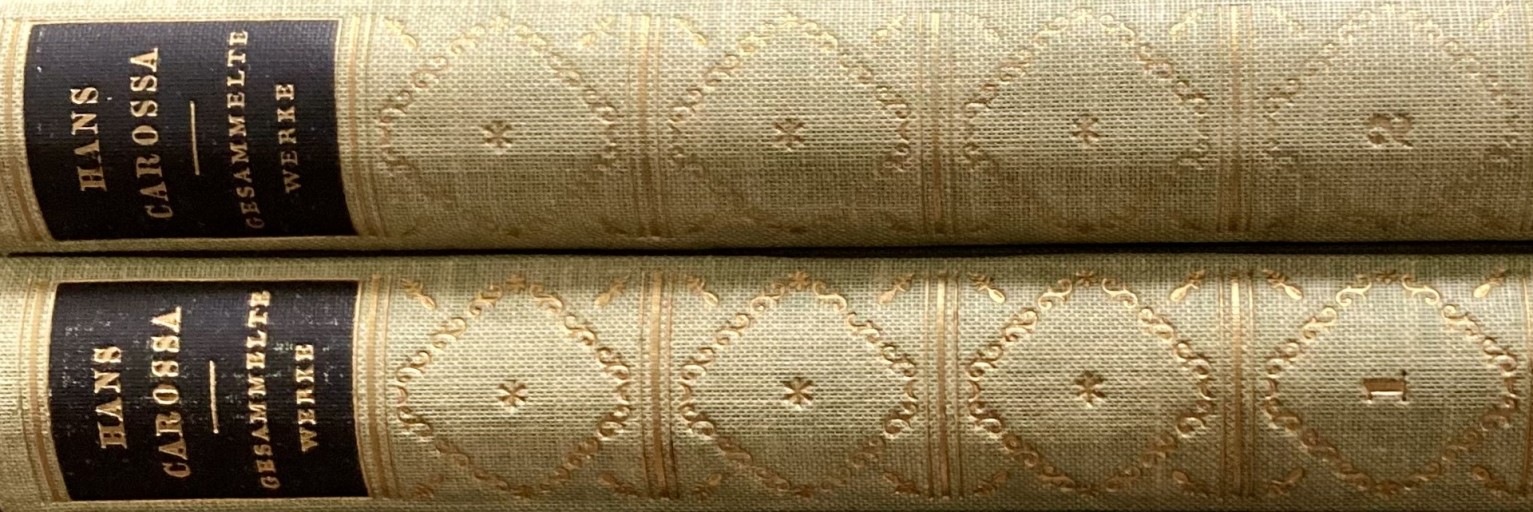 HANS CAROSSA GESAMMELTE WERKE（ドイツ語） - ドイツ文学（原書）古書
