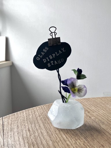 glass stand （水のかたまり） - k_ikia