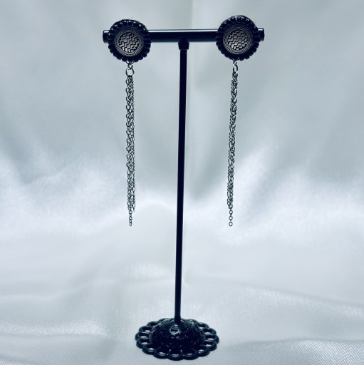European vintage button pierces【A】 - Dans La Nuit - antique