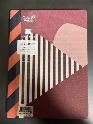 PAPIER TIGRE / QUO VADIS LE CARNET dune 15×21cm ドット方眼 144ページ - All you need is BLUE LOVE