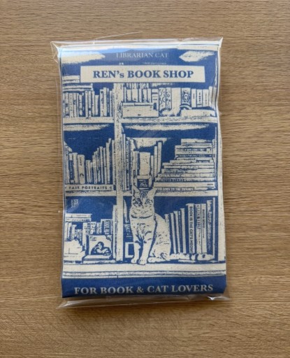 REN'S BOOK SHOP エコバッグ - 司書ねこ選 REN's  BOOK SHOP