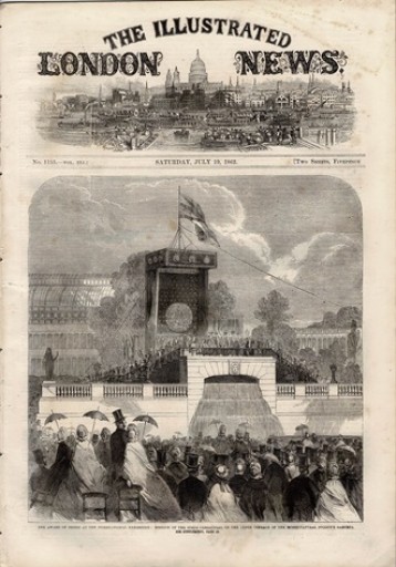 イラストレイテッド・ロンドン・ニュース 第1155号 1862年7月19日 - 露蘭堂