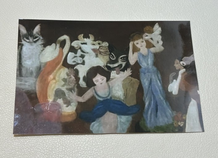 ポストカード# 真夜中のアンティークたち - Chez Kaédée