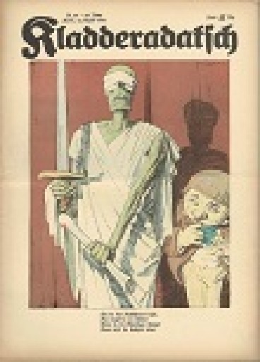 ドイツ風刺雑誌 クラデラダッチュ 1932年第34号 1932年8月21日 - 露蘭堂