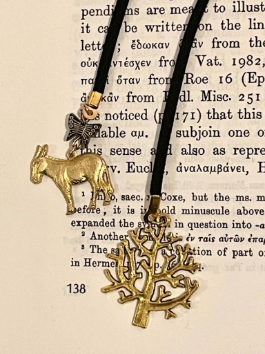 黄金のロバ ブックマーク（ゴールド） - Asinus Books