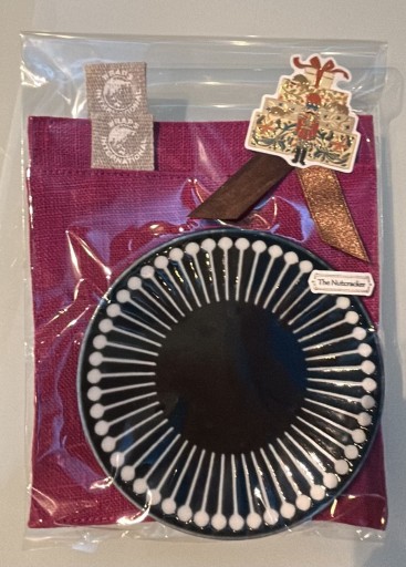 リネンコースター2枚と小皿のセット - NAOCO