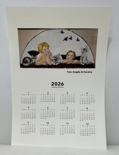 値下げ❣️カレンダー/Deux Anges - Chez Kaédée