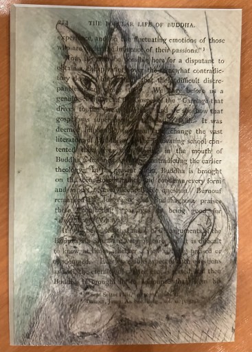 ポスカ/ Kaédée relaxing on the Sofa (カラー) - Chez Kaédée