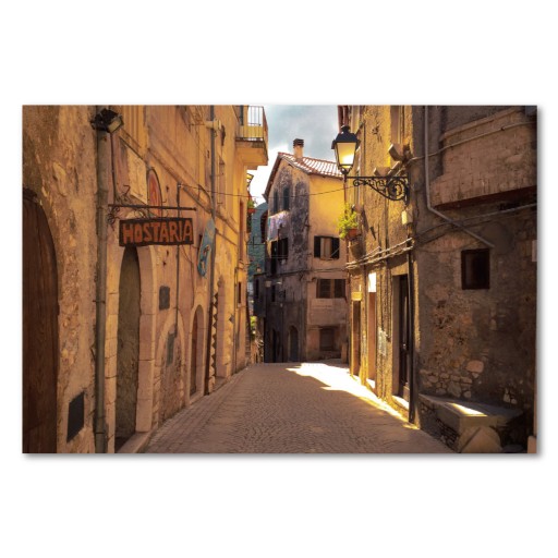 ポストカード／「イタリアの道」より「カルピネート・ロマーノ」 - 人鳥書店