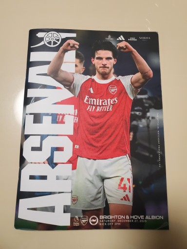アーセナル マッチデイプログラム 2025/12/27 - ガナbooks