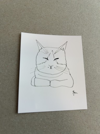 シール【ねこスケッチ】 - すみれこすとあ