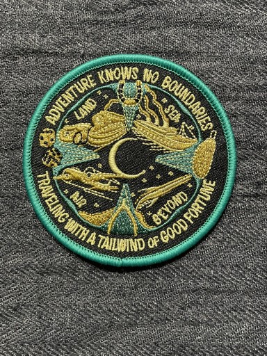 ADVENTURE KNOWS... アップリケ（ワッペン） - Asinus Books