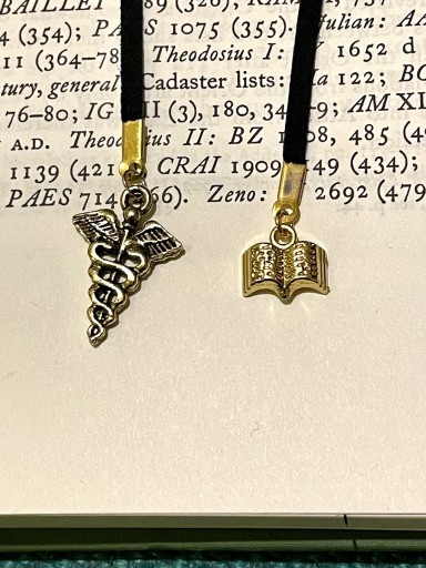 カードゥーケウス：ヘルメスの杖（ゴールド） - Asinus Books