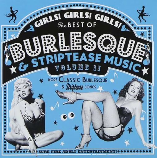 【CD】Girls! Girls! Girls!: The Best Of Burlesque & Striptease Music, Volume II - Burlesque × 書店〈bis! BOOKS & CAFE店〉