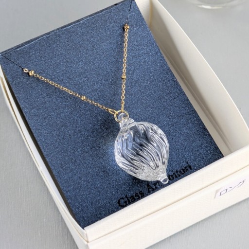 La vague（波） ロングネックレス - 青い鳥の物語