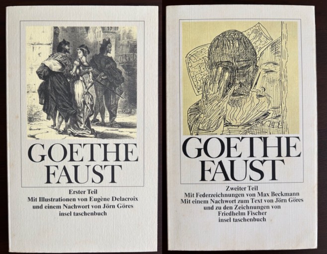 GOETHE FAUST Erster Teil, Zweiter Teil - 言の葉書房