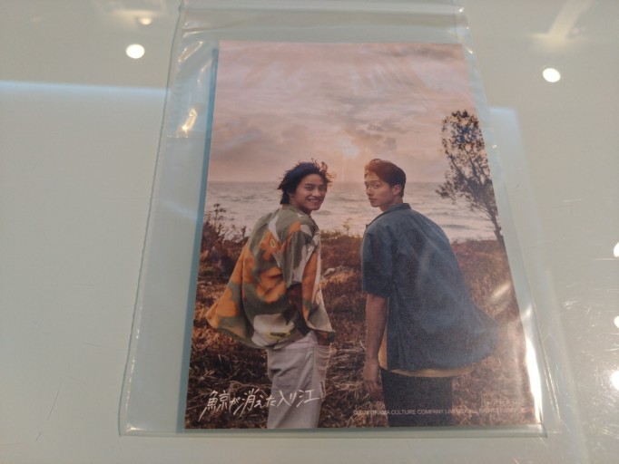 『鯨が消えた入り江』2025年9月入場者特典ポストカード - 映画館と美術館の帰り道