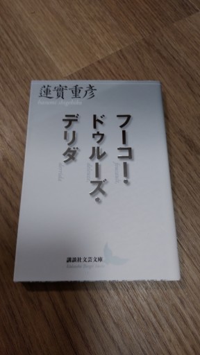 フーコー・ドゥルーズ・デリダ（講談社文芸文庫） - とみきち屋