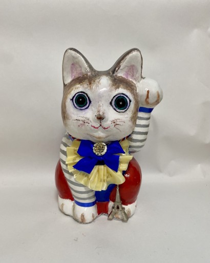 Chat porte-bonheur(招き猫) - やましたなおこ