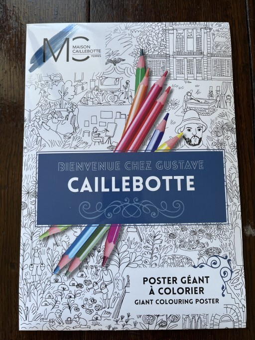 カイユボットのぬり絵 - マザリナード・プロジェクト古書部