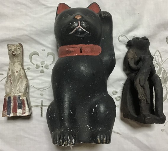 黒猫 3点セット - 不思議(はてな)
