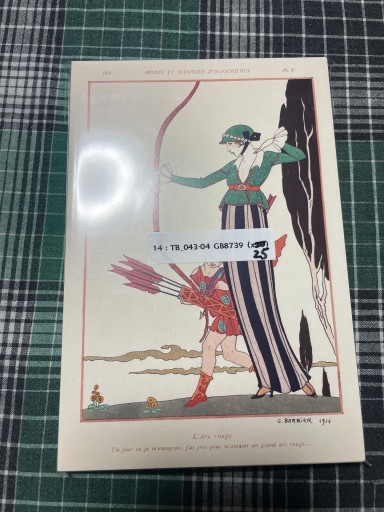 14:TB_043-04 GB8739 バルビエ 緑のラチネ - 岸リューリSOLIDA書店