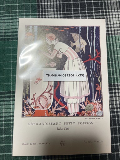 TB_048_04_GB7364 バルビエ 小さな魚 - 岸リューリSOLIDA書店