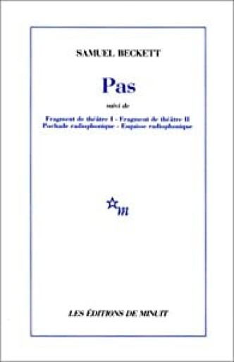 Pas Suivi De Quatre Esquisses サミュエル・ベケット