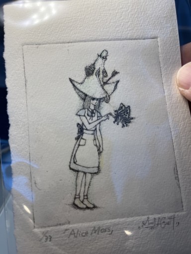 オリジナル銅版画 Alice Moss エディション 1/33