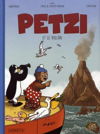 バンドデシネ「Petzi et le volcan 」
