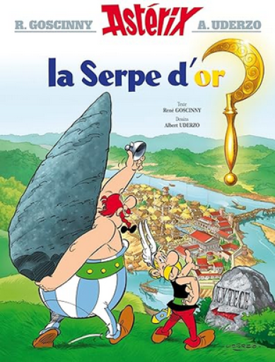 バンドデシネ「Astérix Tome 2 : la serpe d'or」