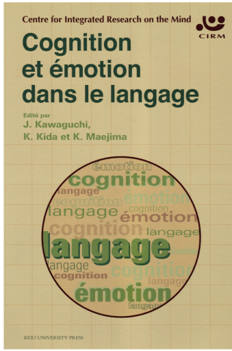 Cognition et émotion dans le langage