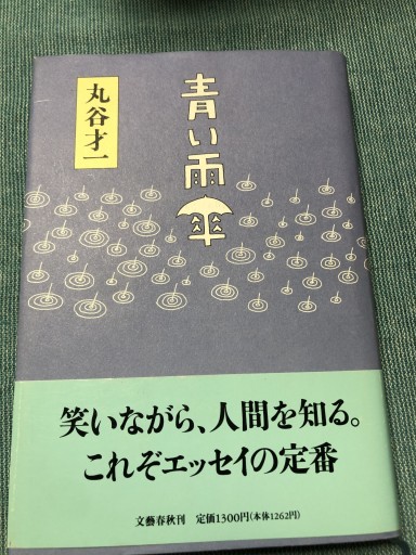 青い雨傘