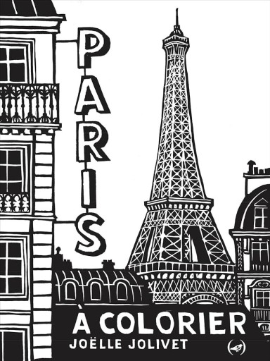 Paris à colorier: A colorier