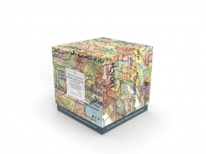 Puzzle France des villes par Vidal-Lablache - 1000 pièces