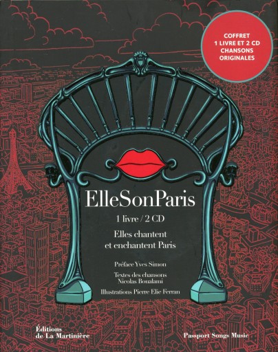 ElleSonParis : Elles chantent et enchantent Paris 2CD付