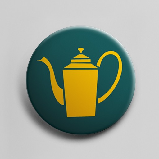 CAN BADGE : pitcher