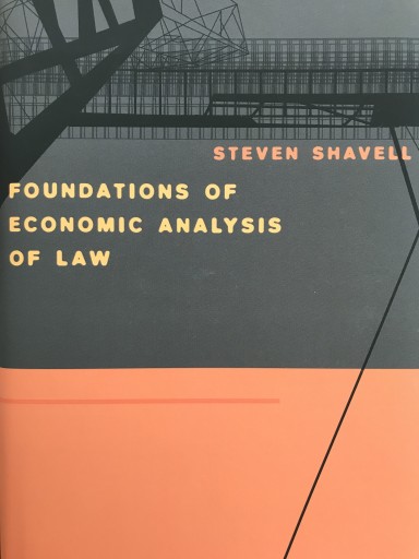 Foundations of Economic Analysis of Law
