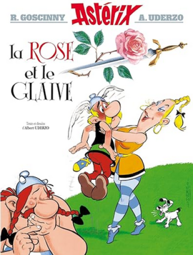 バンドデシネ「Astérix Tome 29 : la rose et le glaive」