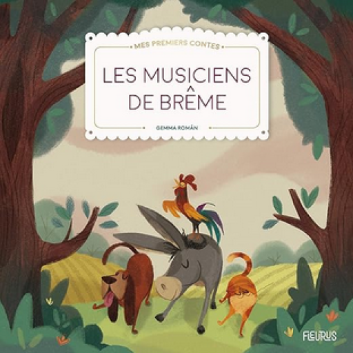 絵本「Les musiciens de Brême 」9782215167112