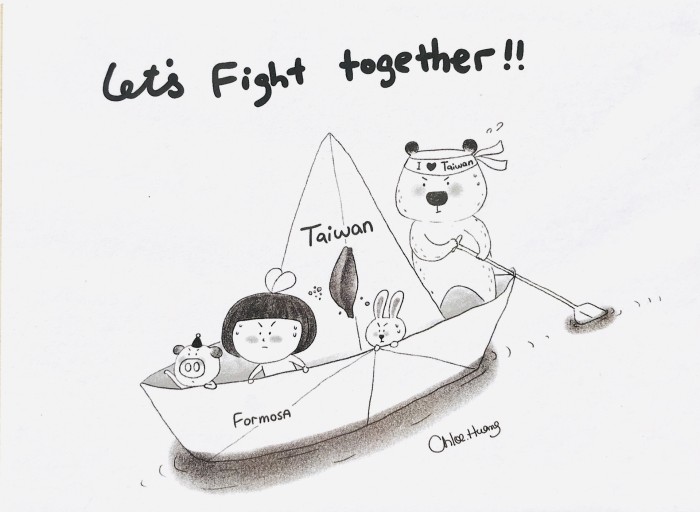 明信片:Chloe_01(let's fight toghter)