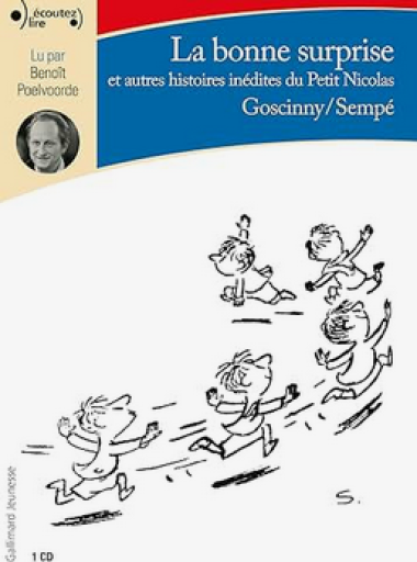 CDブック「LE PETIT NICOLAS : LA BONNE SURPRESE ET AUTRES HISTOIRES INEDITES」